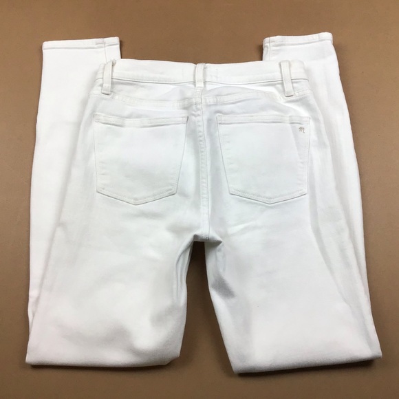 Madewell High Riser Skinny Jeans White - Picture 4 of 16